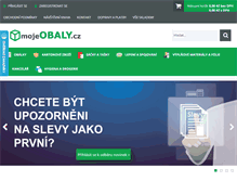 Tablet Screenshot of mojeobaly.cz